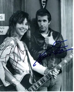 Suzi Quatro and The Fonze, from "Happy Days" Autographed - Picture 1 of 4