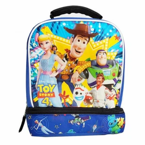 Disney Toy Story School Kids Dual Compartment Insulated Lunch Bag Buzz Lightyear - Picture 1 of 4