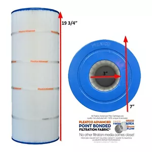 PA50 Pleatco Swimming Pool / Spa Replacement Filter Cartridge C-7656 FC-1240 - Picture 1 of 3