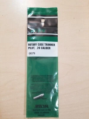 RCBS Case Trimmer Pilot, 20cal, #9376 NIP 204 Ruger etc. Foto 1 de 2