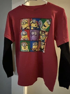 Миньоны средний мальчиков длинные рукава б/у в отличном состоянии  - Изображение 1 из 3
