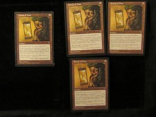 MTG Vision SANDS OF TIME x4 (JB) Magic the Gathering ***See Pics