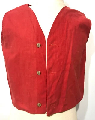 Ancien Véritable Gilet de Costume de Théâtre vintage des années 1940 - Photo 1/4