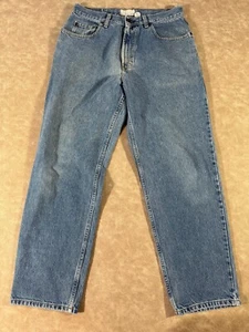 Old Navy Baggy Jeans Mens Straight Leg Regular Fit Pocket Blue Denim Jeans 34x30 - Picture 1 of 7