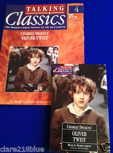 Talking Book Classics 2 Cassettes Magazine Charles Dickens - Oliver Twist 4 - Picture 1 of 1