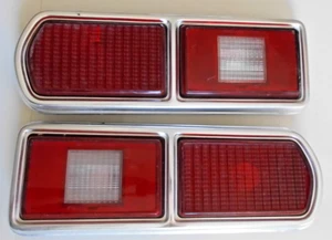 1977 1978 FORD PINTO PAIR ( LH &RH ) OF TAIL LIGHT ASSEMBLIES. 77PO. - Foto 1 di 6
