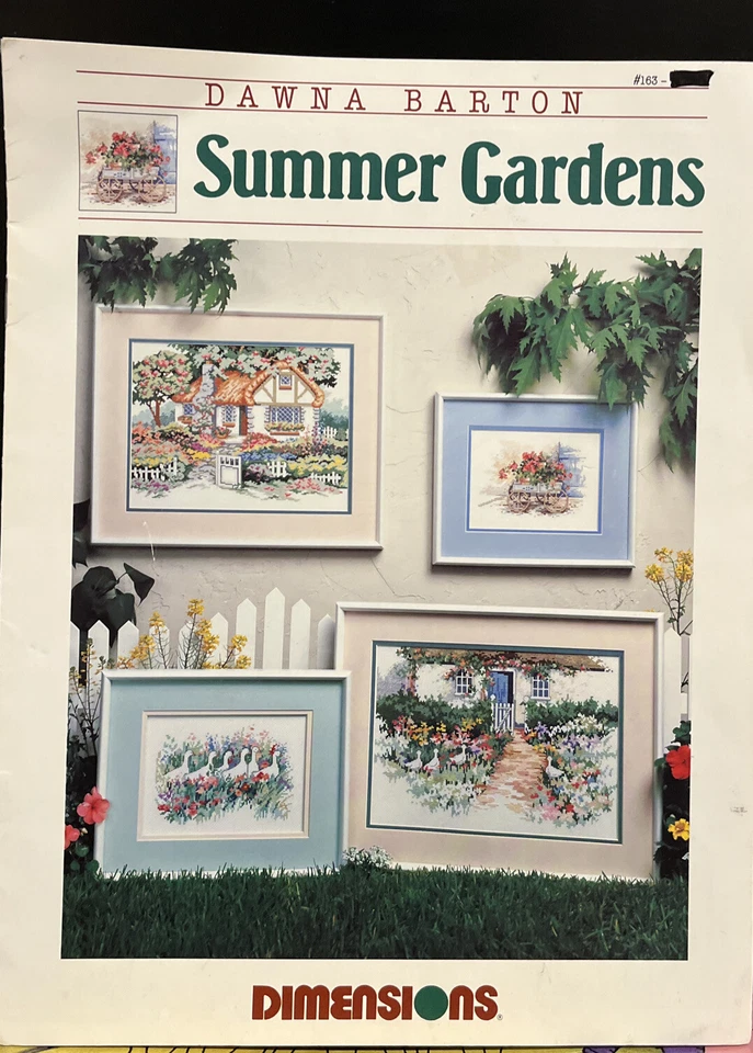Dimensions Summer Gardens by Dawna Barton, 1989 - Image 1 of 4