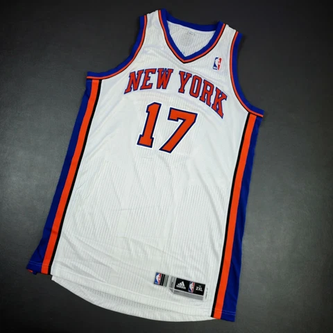 100% Authentic Jeremy Lin 2011 New York Knicks Pro Cut Jersey 2XL+2" Cover