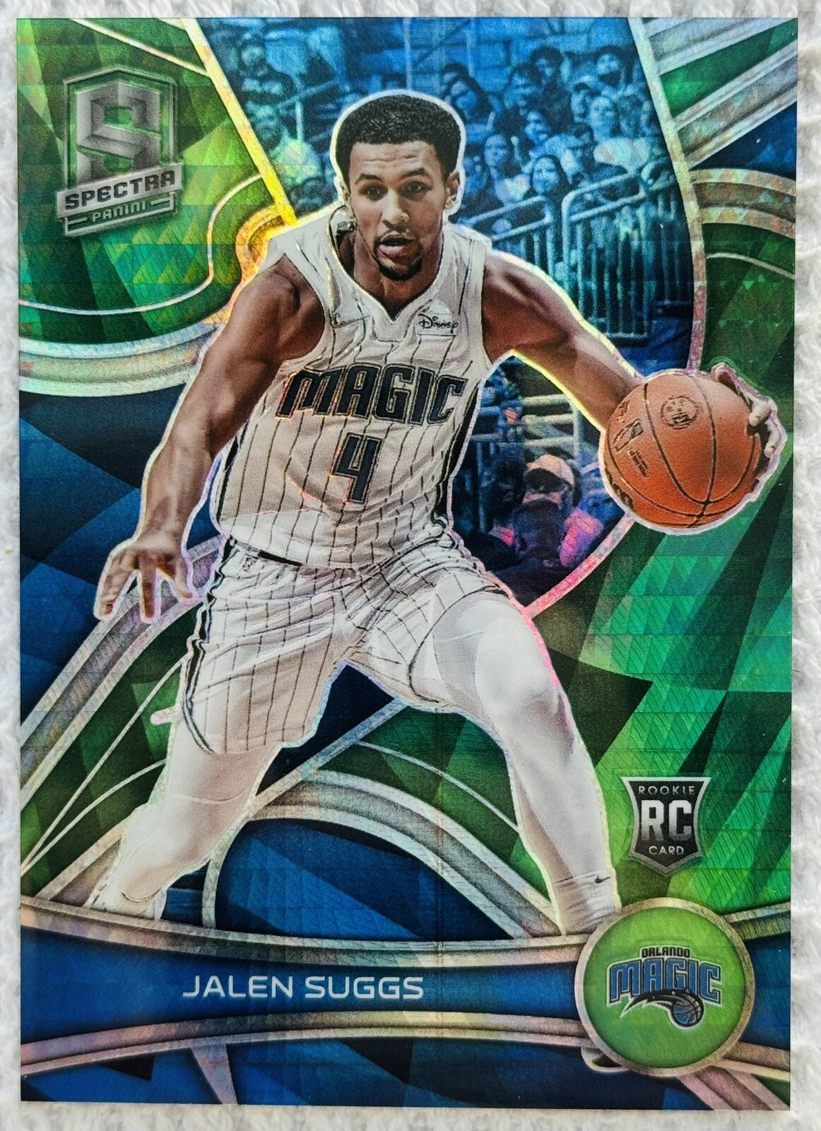 2021-22 Panini Spectra Jalen Suggs Rookie Asia Green Prizm - Orlando Magic RC ‼️
