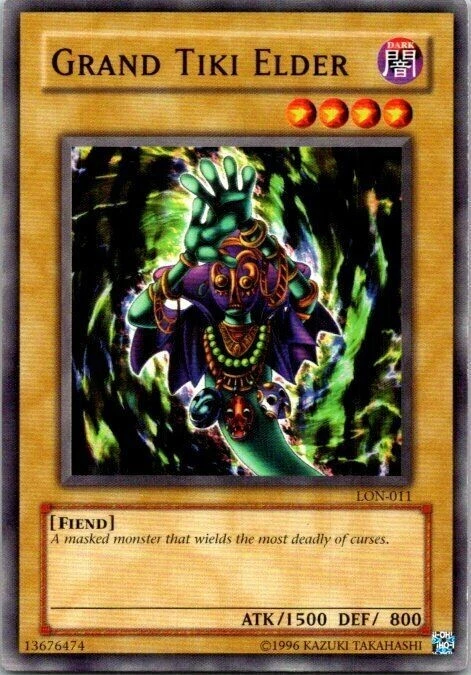 YuGiOh! - Grand Tiki Elder - Common - Image 1 of 1
