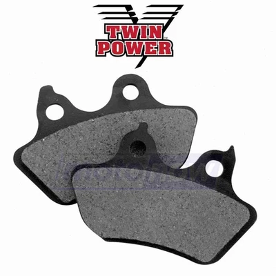 Twin Power Rear Organic Brake Pads for 2006 Harley Davidson FXSTBI Night kb Foto 1 de 4