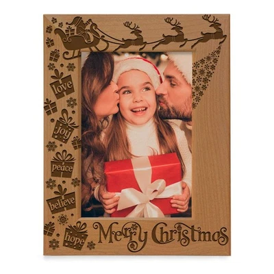 Merry Christmas Love Peace Joy Believe Hope, The Magic of Christmas Family Pi... - Image 1 of 4