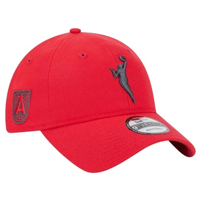 Unisex New Era Red Atlanta Dream 9TWENTY Adjustable Hat - Image 1 of 4