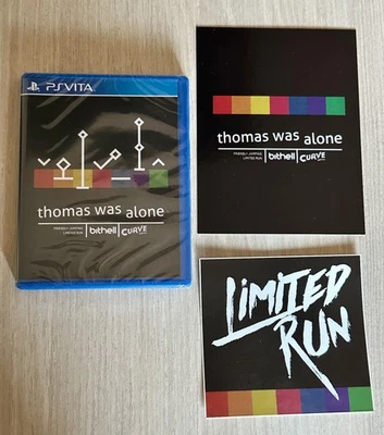Thomas Was Alone NEU SEALED Limited Run LRG PS Vita PlayStation SELTEN RAR - Bild 1 von 2