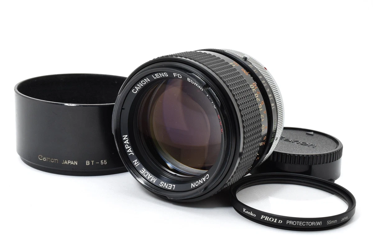Preços baixos em Lentes de câmera Canon FD f/1.8 85mm Focal | eBay