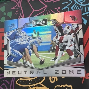 2022 Panini Playbook Foil Neutral Zone LIONS/CARDINALS - Bild 1 von 2