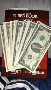 25 TWO DOLLAR BILLS - $2 CIRCULATED-2017A  - Picture 1 of 2