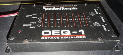 Rockford Fosgate Vintage OEQ-1 Octave Equalizer Old School - Image 1 of 4