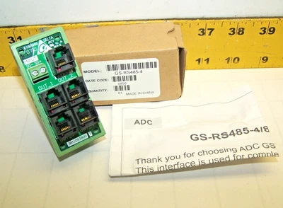 Nova placa de interface de comunicação ADC GS-Series Modbus GS-RS485-4 - Imagem 1 de 4