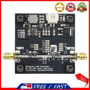 0.5-800MHz RF Power Amplifier HF VHF UHF Transmitter Power Amplifier Module - Zdjęcie 1 z 3