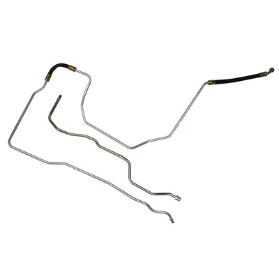 Línea de gasolina de combustible principal de acero de 3/8" 2 piezas 99-03 camioneta Chevy/GMC cabina estándar OEM Foto 1 de 4