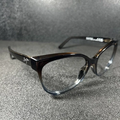 Gafas de sol Maui Jim monturas MJ537-01F Olu Olu cristal marrón azul desvanecido 57-17-140 Foto 1 de 4