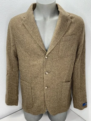 Abrigo deportivo Ralph Lauren para hombre marrón talla 48R calce moderno espiga Foto 1 de 4