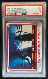 1980 Topps Star Wars: The Empire Strikes Back Confrontation #106 PSA 5 - Picture 1 of 2
