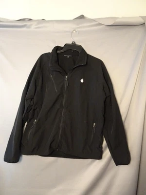 Apple Jacket Mens Medium Port Authority Full Zip HWEP Program Embroidered - Image 1 of 4