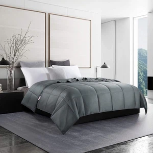 Lightweight Cooling Comforter Twin Size,100% Rayon Derived from Bamboo Shell - Picture 1 of 6