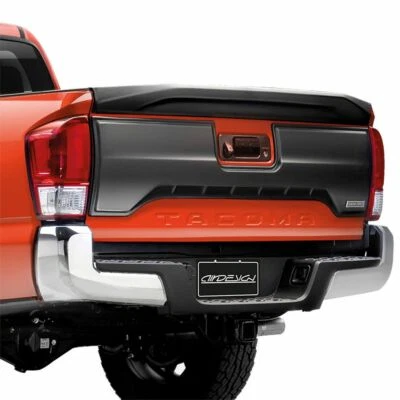 Cubierta de panel de apliques de puerta trasera con diseño de aire Tacoma 16-23 negro satinado TO02A20SB Foto 1 de 4