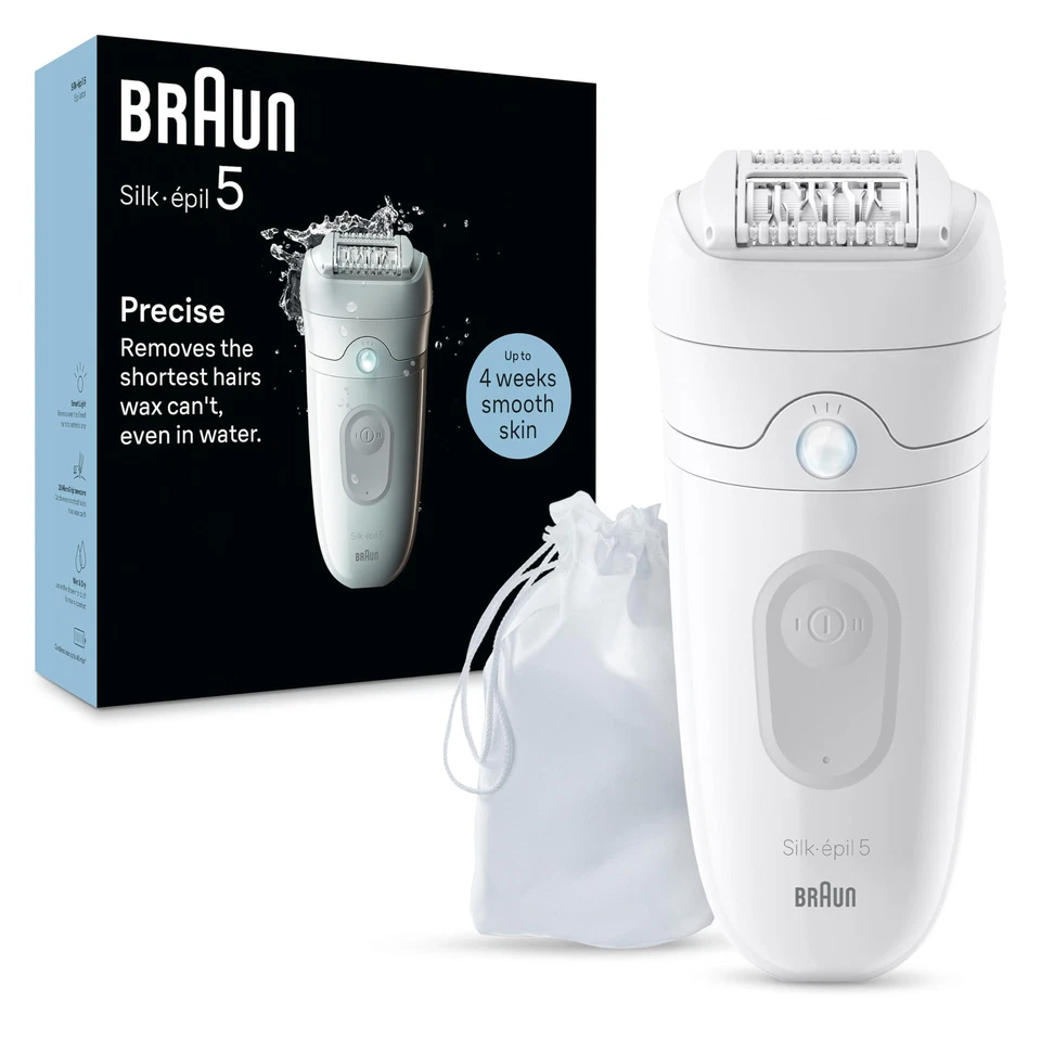Braun Silk épil 5 Epilator SE5-011 (5392) Wet Dry Hair Removal Device Women Men