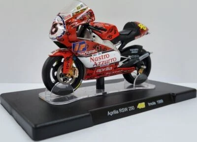  APRILIA RSW 250 MOTORCYCLE -  VALENTINO ROSSI - IMOLA 1999 - 1:18  - UNOPENED - Image 1 of 2