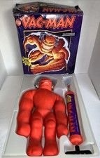 1994 Cap Toys 14"  STRETCH ARMSTRONG ENEMY VAC-MAN - “PUMP HAS BROKEN TIP”