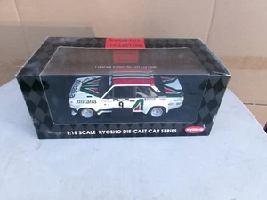 1:18 KYOSHO FIAT 131 ABARTH PORTUGAL RALLY 1978 DIECAST - Picture 1 of 4