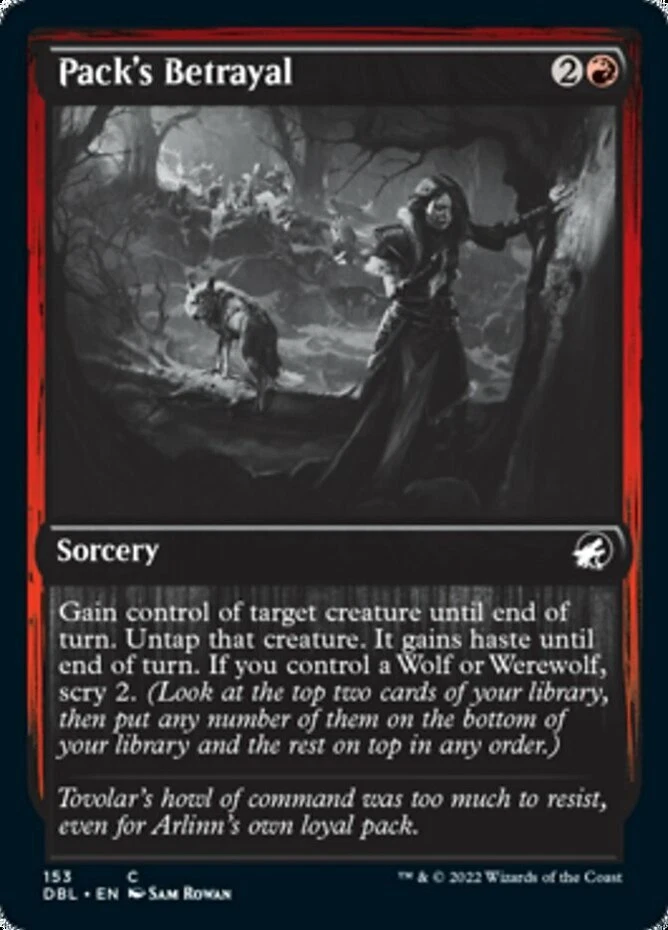 Innistrad: Double Feature - Pack's Betrayal - Foil - Image 1 of 1