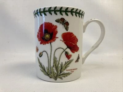 PORTMEIRION ботанический сад кофейная чашка кружка папавер Rhoeas мак б/у в отличном состоянии винтажный - Изображение 1 из 4