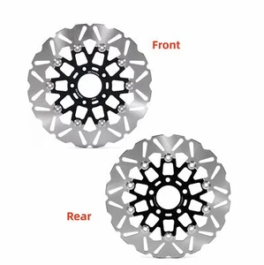 Floating Front Rear 11.5" Brake Rotors for Harley Dyna FXD Super Glide 2000-2005 - Picture 1 of 10