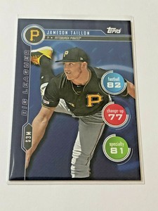 2020 Topps Baseball Topps Attax Big Leaguer - Jameson Taillon - Pirates