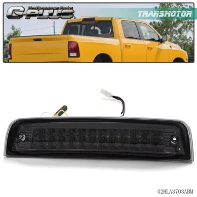 Fit For Dodge Ram 1500 2500 3500 LED Smoke 3rd Third Brake Cargo Light 2009-2017 - Image 1 of 4