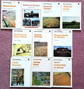 Lot of 10 Shire Archaeology Books Roman Roads, Medieval Fields, Celtic Warriors - Picture 1 of 4