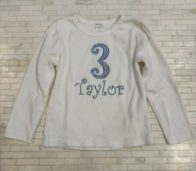 Monag Niña 3 Años - Talla: 2 (Niño Pequeño) Personalizado - Taylor Foto 1 de 4
