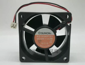 1 PCS SUNON Fan KD1206PTS1 DC 12V 2.3W 60*25MM 2 Pin cooling fan amk - Picture 1 of 3