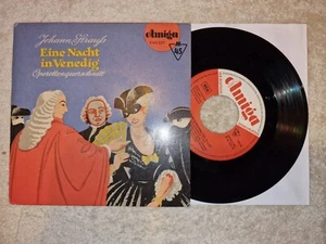 Johann Strauß - Eine Nacht in Venedig    Vinyl Single Amiga RE ohne Jahresangabe - Picture 1 of 1