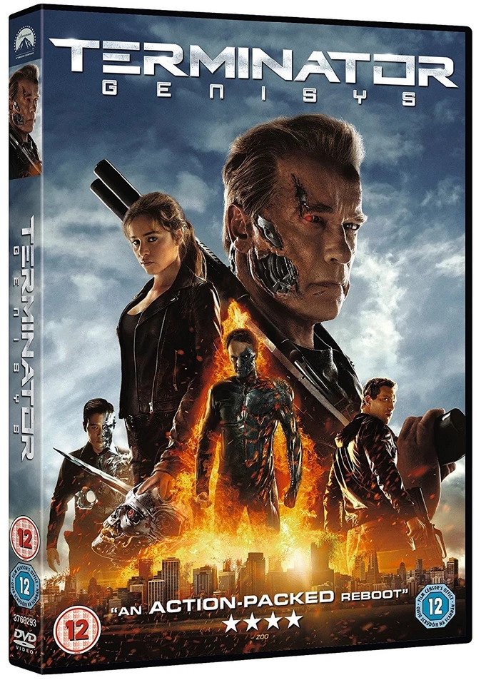 TERMINATOR 5 (2015) GENISYS - Arnold Schwarzenegger Emilia Clarke Rg2 DVD not US - Image 1 of 1