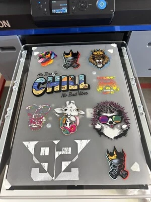 Bügelbild bedruckt DTF Transferfolie für Textilien mit eigenem Motiv Bügelfertig - Bild 1 von 4