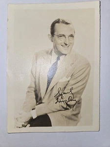 Tommy Dorsey Signed Vintage 5 x 7 Photo  Bandleader Autographed - Picture 1 of 4