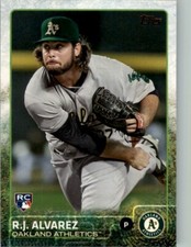 2015 Topps MLB R.J. Alvarez #689
