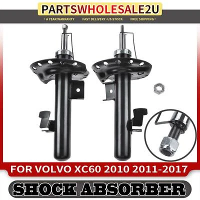 2Pcs Front Left & Right Shock Struts Absorber for Volvo XC60 2010 2011 2012-2017 - Image 1 of 4