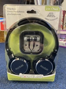 Headphones Twin Pack Deep Bass Stero Plus Earphones 3.5mm - Picture 1 of 2